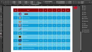 Autonumbered Editable Tables in InDesign [upl. by Clarine]