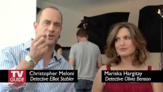 Mariska HargitayChris Meloni TV Guide photo shoot [upl. by Lourie611]