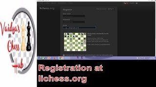 Registration at lichess org [upl. by Yalonda]