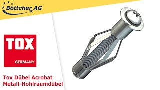 Tox Dübel Acrobat Metall Hohlraumdübel [upl. by Cott]