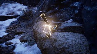 Assassins Creed Valhalla  Thors Hammer quotMjolnirquot Location [upl. by Enelyar]