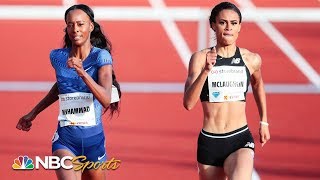 McLaughlin snatches victory from Muhammad in 400m hurdles  NBC Sports [upl. by Samul]