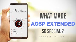 Aosp Extended Android 10 Rom  All Phones [upl. by Juna236]