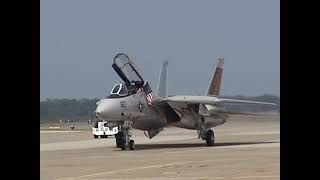 2005 NAS Oceana Airshow  F14 Tomcat Demo LAST TIME [upl. by Kinch]