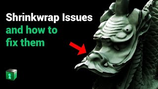 Blender Secrets  Shrinkwrap Issues and how to fix them [upl. by Aidyn33]