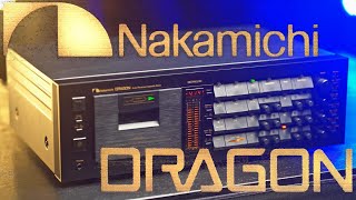 Nakamichi DRAGON  Auto Reverse Cassette Deck [upl. by Nagaem]