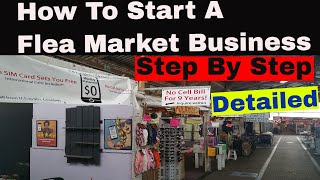 How To Start a Flea Market Business from Scratch Step by Step Part [upl. by Sivel]