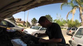 22r Head Gasket Replacement walk through PART 1 [upl. by Pirri]