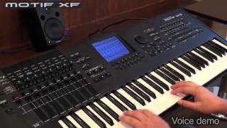 YAMAHA MOTIF XF Demo 13 Voices [upl. by Rodi178]