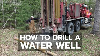 Watch a Water Well Being Drilled [upl. by Brahear]