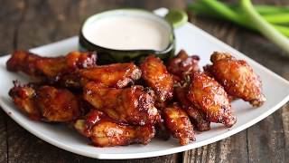 Oven BBQ Chicken Wings [upl. by Odirfliw]