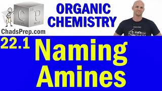 221 Naming Amines  Organic Chemistry [upl. by Sissie]