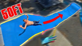 Built Slip N Fly in Backyard Waterpark [upl. by Eimmot]