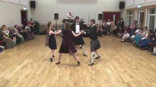 Scottish Country Dancing Display at the Highland Ball 2020 [upl. by Hen]