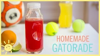 EAT  Homemade Gatorade [upl. by Eenhpad]