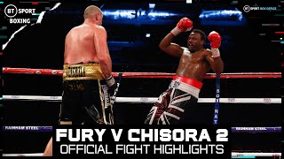 COULD THERE BE A TRILOGY  Tyson Fury v Derek Chisora 2  Official Fight Highlights [upl. by Enelyt]