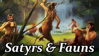 The Satyrs amp Fauns of Greek amp Roman Mythology  Greek Mythology Explained [upl. by Arrotal]