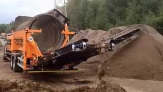 Trommel Screen  Doppstadt SM518 Plus Topsoil Application [upl. by Estelle]