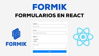 Guía de Formik  Librería para Formularios en React [upl. by Artema158]