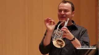 Carnegie Hall Trumpet Master Class Respighis The Pines of Rome [upl. by Marsiella]