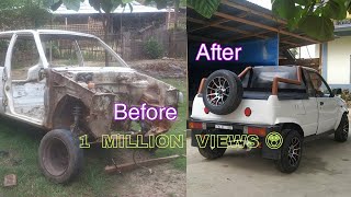 modified Maruti 800 India  Car restoration nagaland [upl. by Hortense]