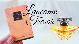 LANCOME TRESOR  My First Impressions Review [upl. by Eilak186]