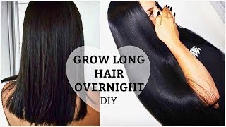 HOW TO GROW LONGER THICKER HAIR Naturally  Fast  DIY Growth Treatment  Secrets 100 Works [upl. by Effie881]