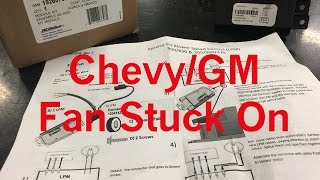 Chevy GMC Blower Fan Stuck On [upl. by Analim]