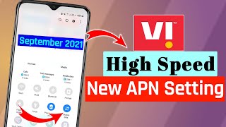 VI APN Settings 2021 For Fast Internet Vi Network Problem  How To Increase Vi 4G Speed Vodafone [upl. by Tonry734]