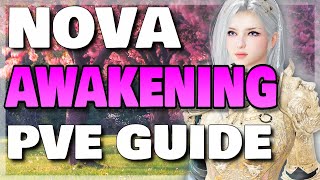 BDO Nova Awakening PvE Guide  How to grind on Nova [upl. by Landes]