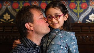 Daughter of Nazanin ZaghariRatcliffes reunited with father upon return to UK [upl. by Ernald120]