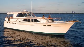 Welcome Aboard this Chris Craft Commander 47 [upl. by Hterag]