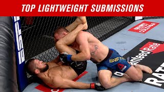 Top 10 Lightweight Submissions in UFC History [upl. by Tami]