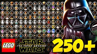 LEGO Star Wars The Force Awakens All Characters Unlocked  DLC [upl. by Aicnom]