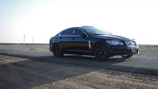 Jaguar Xf Pure Exhaust Sound Start Up Revs And Acceleration [upl. by Nolra]