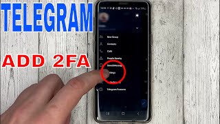 ✅ How To Add 2 Step Verification 2FA On Telegram 🔴 [upl. by Ahsennek242]