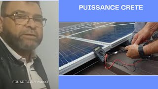 Video N°236 Comment calculer la puissance crete dun panneau solaire [upl. by Rosemari]