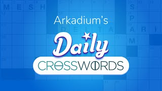 Arkadiums Daily Crosswords App Trailer [upl. by Nuawed422]