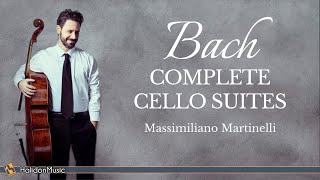 Bach  Complete Cello Suites Massimiliano Martinelli [upl. by Buatti725]