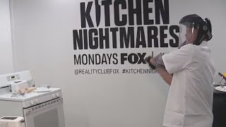 Kitchen Nightmares rage room comes to LA [upl. by Richmound]