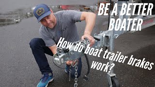 How Do Boat Surge Trailer Brakes Work [upl. by Constance]