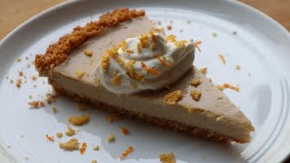 How To Make Crunchy Butterscotch Pudding Pie [upl. by Novyat285]