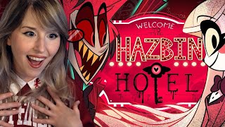 THEATRE NERD REACTS TO HAZBIN HOTEL PILOT [upl. by Anailuj]