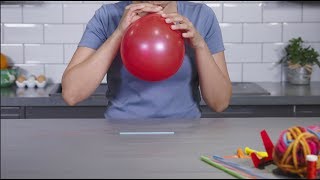 DIY Science Balloon Aeroplanes [upl. by Meli919]