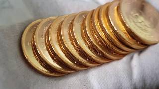 10 x 1oz GOLD KRUGERRAND Bullion Coins 🎯 [upl. by Enirehtacyram]