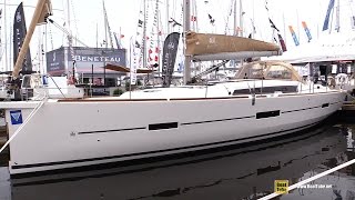 2017 Dufour 460 Grand Large Sailing Yacht  Deck Interior Walkaround  2016 Annapolis Sailboat Sho [upl. by Eniamart]