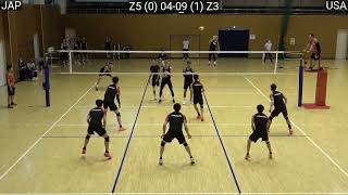 Volleyball  Japan  USA FULL Match Friendly [upl. by Rolat]