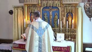 Live Holy Mass from Walsingham  5th August 2023 [upl. by Dulcea]