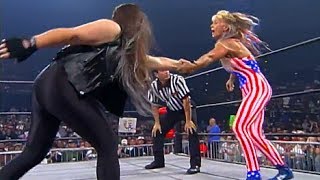 720pHD WCW Nitro 072699  Madusa vs Patty Stone Grinder Leilani Kai [upl. by Scuram]