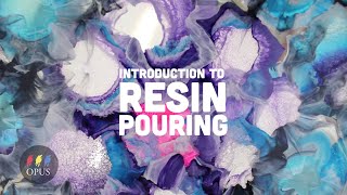 How To An Introduction to Resin Pouring  4 Easy Techniques [upl. by Nalor265]